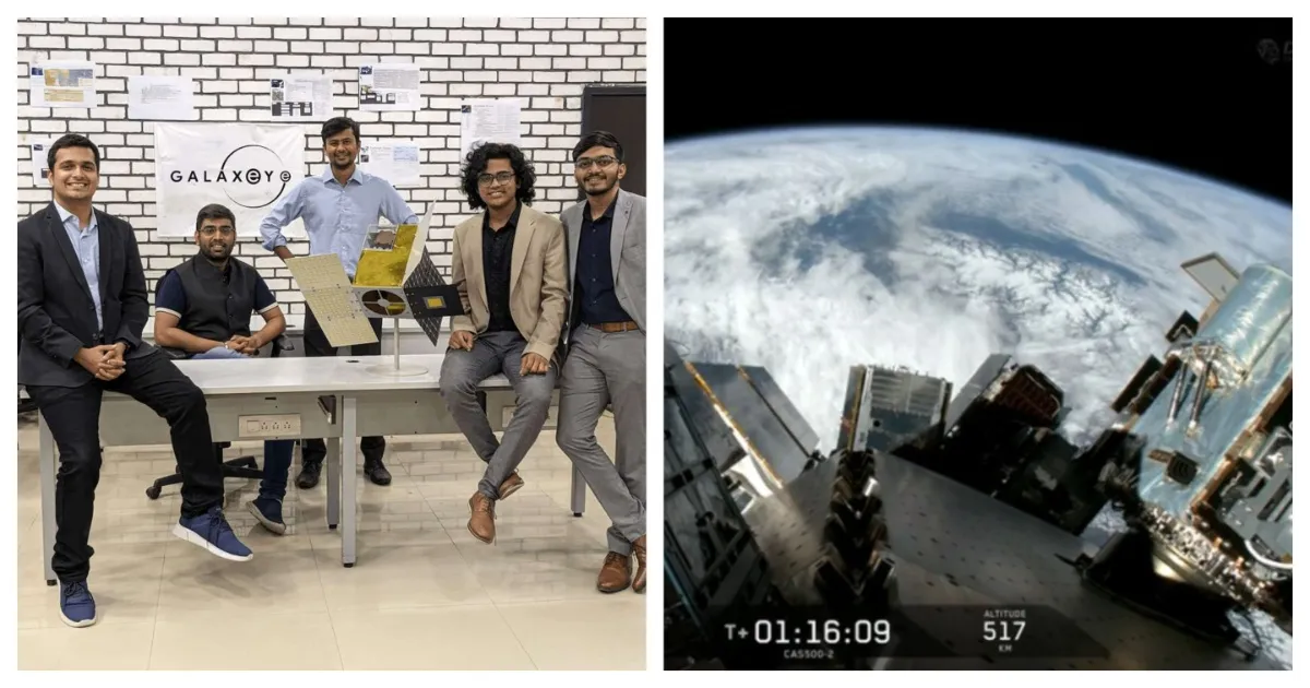 Bengaluru startup GalaxEye launches Mission Drishti, world first optoSAR imaging satellite for Earth