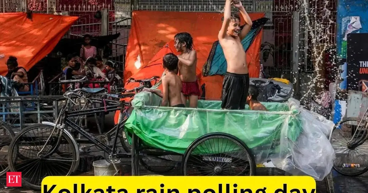 Kolkata votes tomorrow as IMD issues orange alert for rain and storms during TMC vs BJP clash