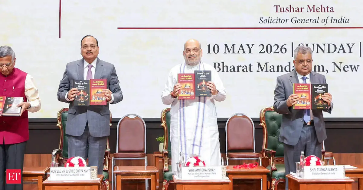 Tushar Mehta reveals why he keeps Indian courtroom stories out of his funny legal books