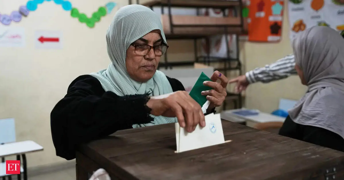 Palestinians cast first municipal votes since Gaza war but turnout stays strikingly low