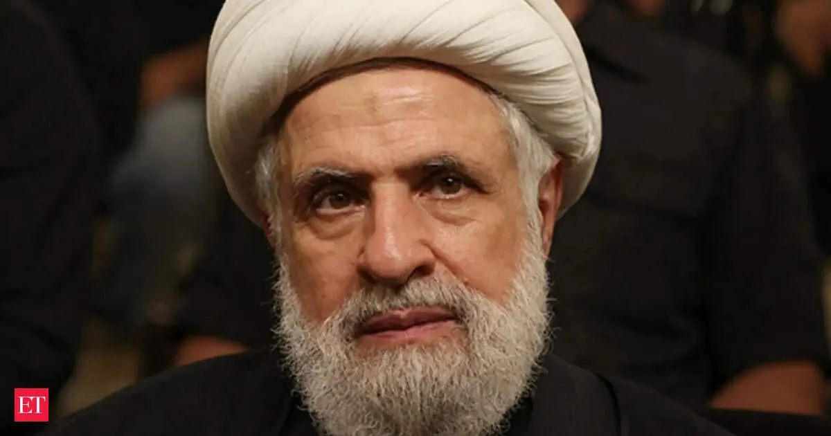 Hezbollah chief rejects direct talks with Israel as strikes hit southern Lebanon