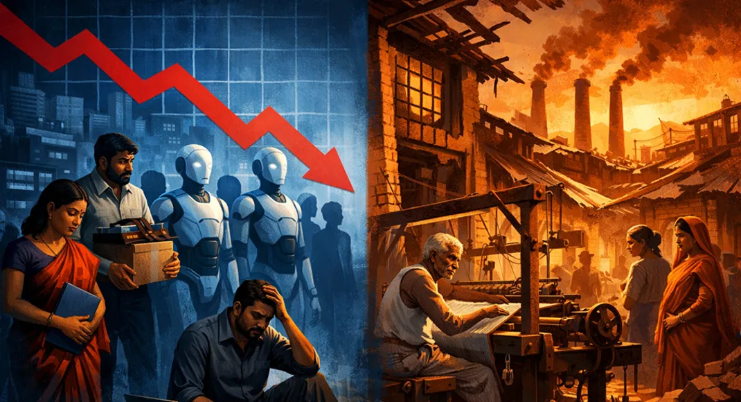 AI squeezes India’s IT giants as their labor model faces a textile style reckoning