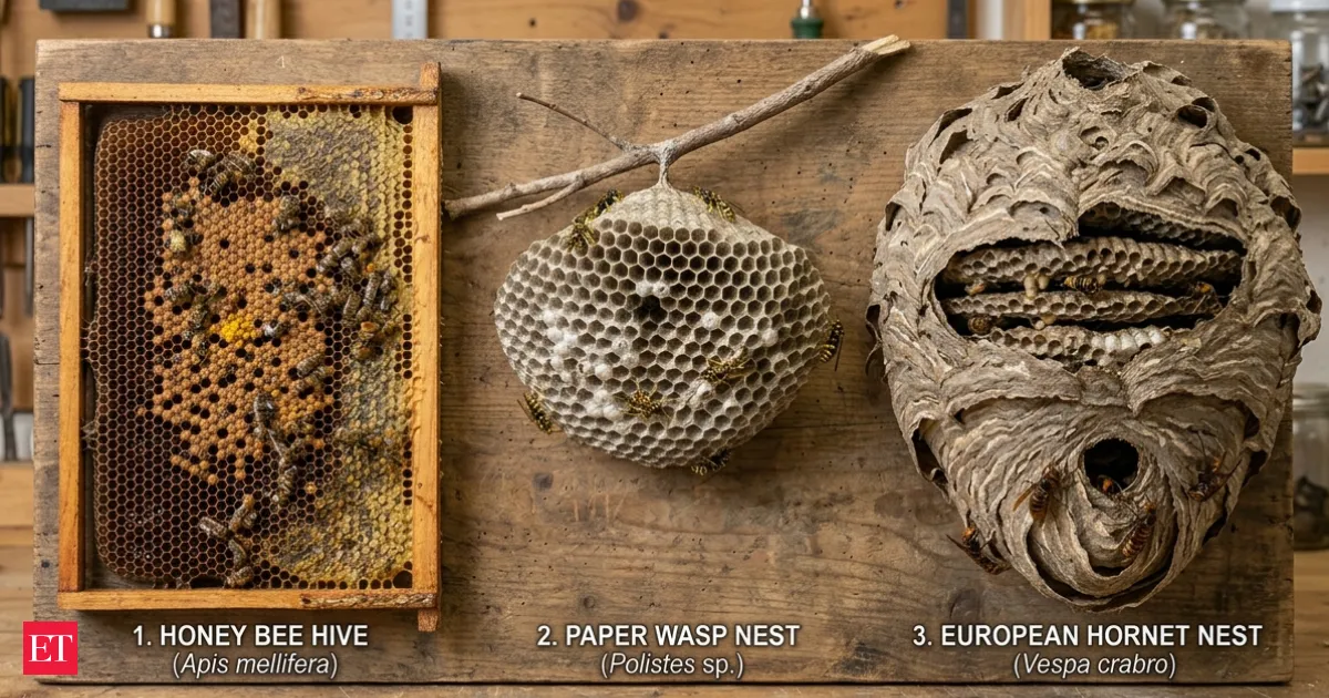 Bee wasp or hornet nest guessing wrong can turn a cleanup into a panic