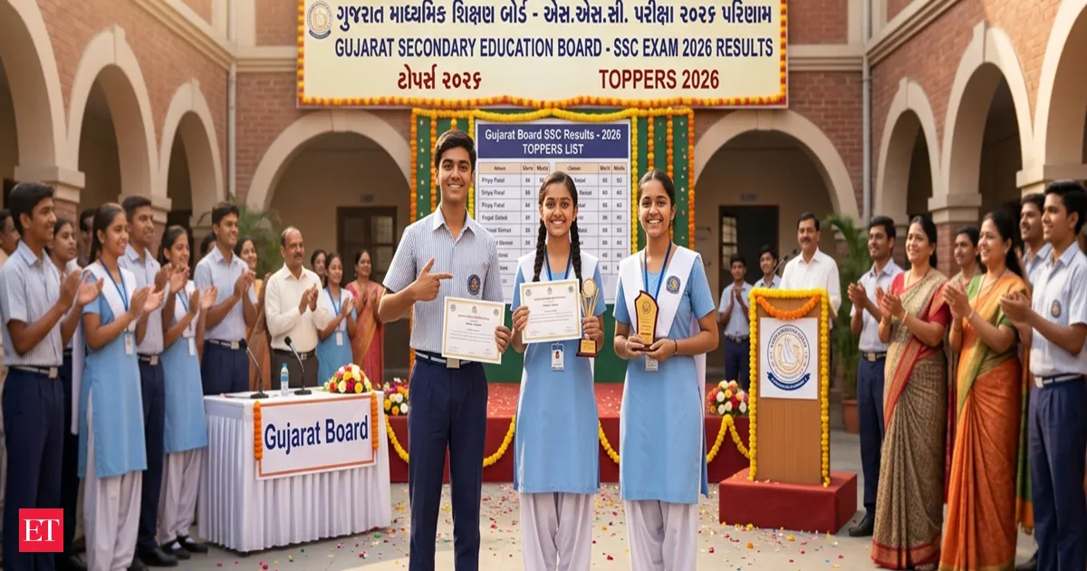 GSEB Class 10 Results 2026 Gujarat pass rate hits 83 86 while one centre tops at 100