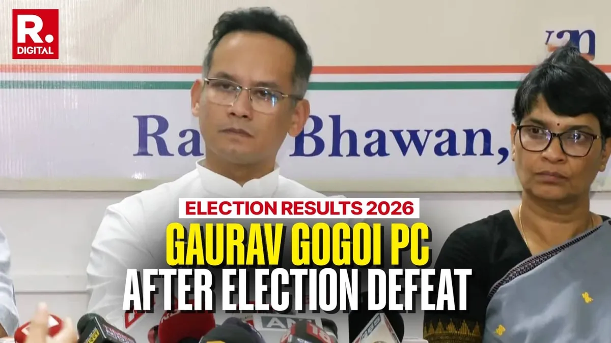 Gaurav Gogoi Takes Moral Responsibility for Assam Congress Loss and Pledges a Rebuild for New Congress