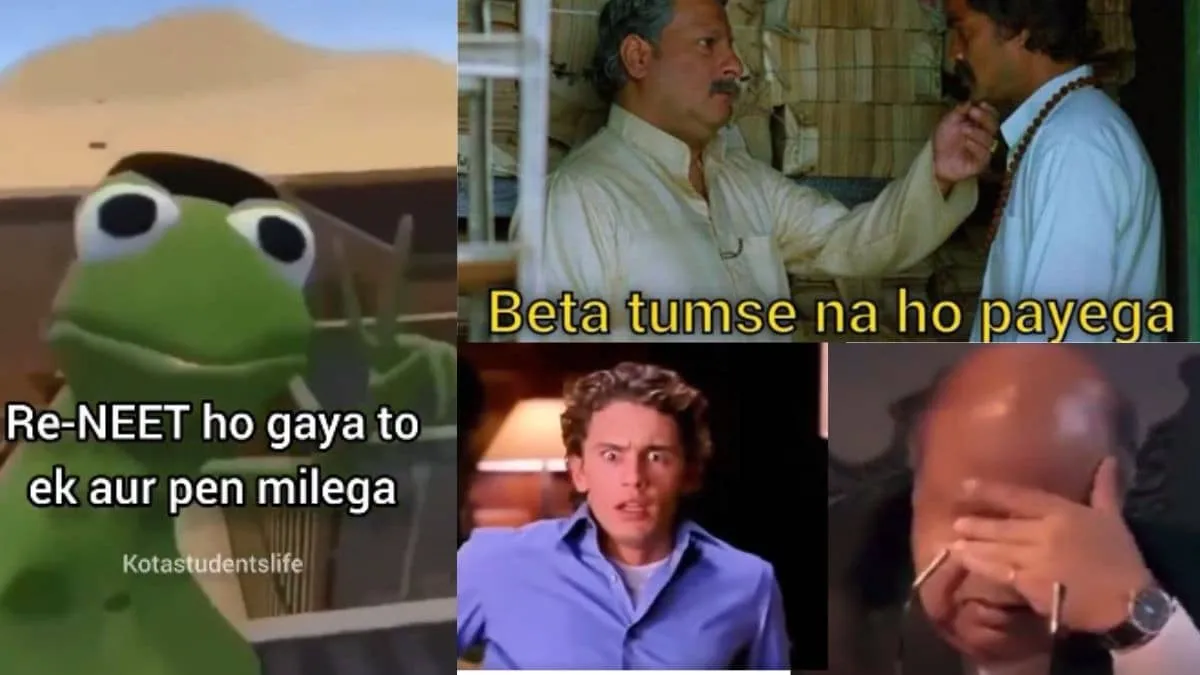 NEET UG 2026 Cancelled NTA Re Exam Announcement Sparks Viral Memes and Furious Students