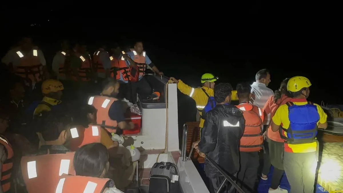 25 to 30 Rescued After Storm Smashes Floating Hutments in Tehri Garhwal