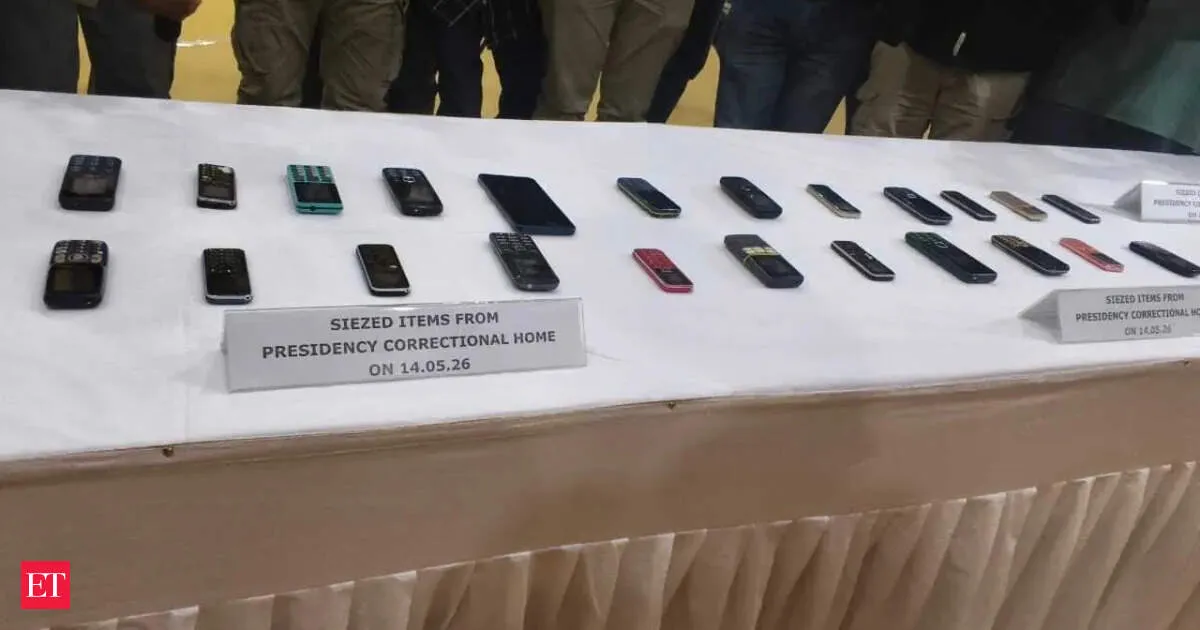 Kolkata prison raid finds 23 phones inside Presidency jail and suspends top officials