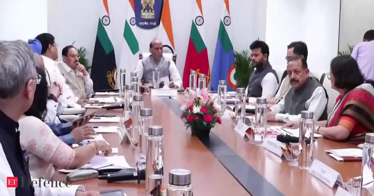 Rajnath Singh reviews West Asia response as Modi pushes economic self defense and fuel savings