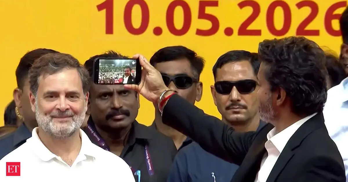 Rahul hails C Joseph Vijay as Tamil Nadu CM ends DMK AIADMK rule for 60 years