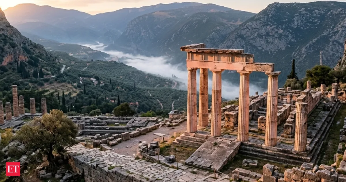 Geology may explain the Oracle of Delphi vapors with hidden fault lines beneath the temple