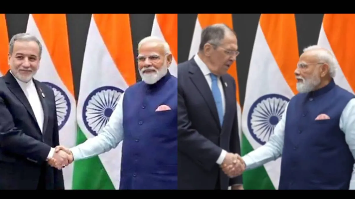 Modi meets Iran and Russia at BRICS as Araghchi hits US bullying hard