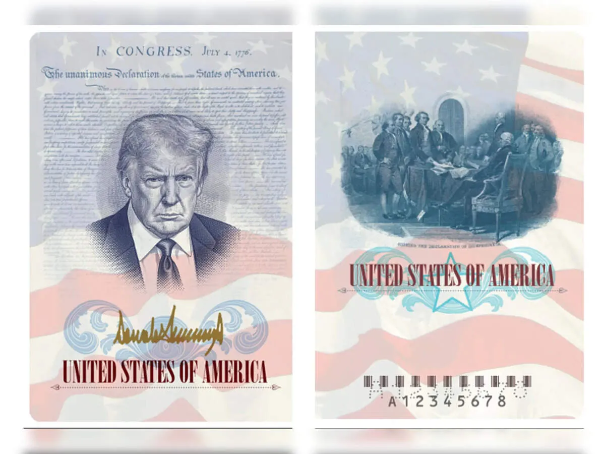 Trump set to appear as first living US president on special commemorative passport