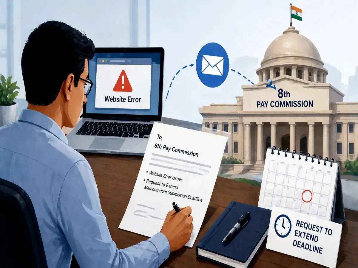 Employee unions report website glitches as 8th Pay Commission memo deadline sparks extension demand