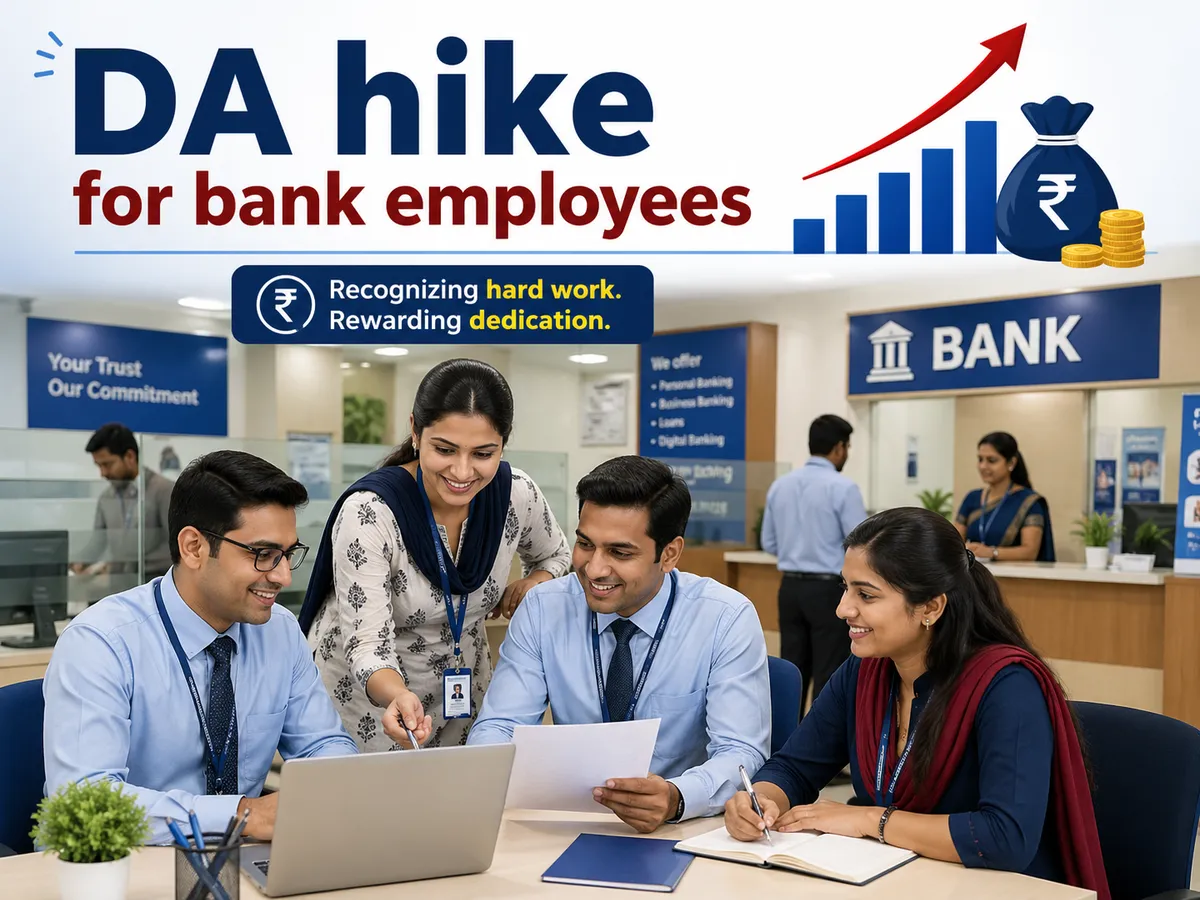 Bank employees DA hike from May 1 2026 what monthly increase to expect