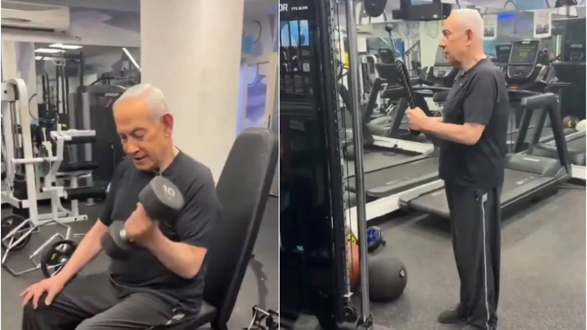 Netanyahu posts gym video after prostate cancer details surface to silence age and health critics