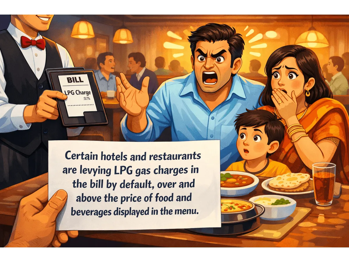 Government warns restaurants can’t automatically tack on LPG charges or gas surcharges to bills