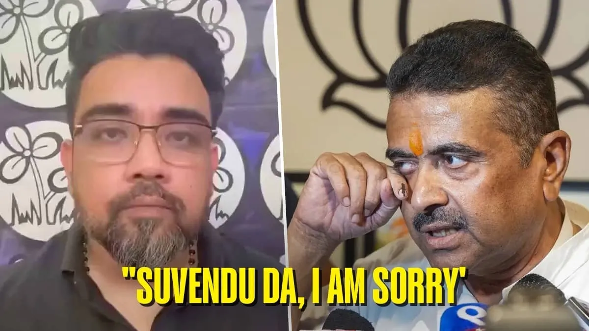 TMC Spokesperson Riju Dutta Apologises to Suvendu Adhikari Over Past Abusive Remarks