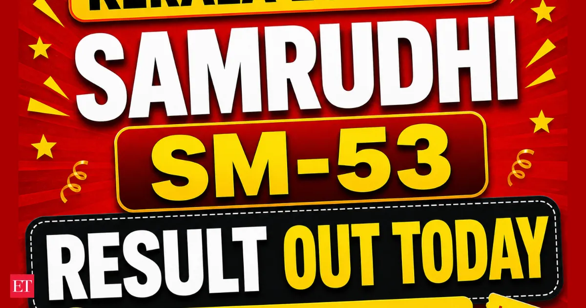 Kerala Samrudhi SM 53 lottery results out today check ₹1 crore prize numbers now
