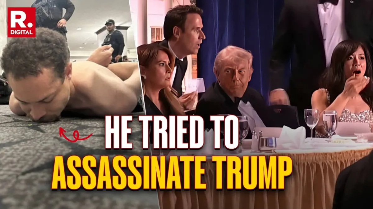 Gunfire at WHCA Dinner Triggers Secret Service Rush as Suspect Is Captured