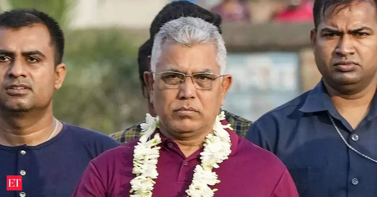 Dilip Ghosh says West Bengal votes delivered Syama Prasad Mukherjee dream ahead of BJP swearing in