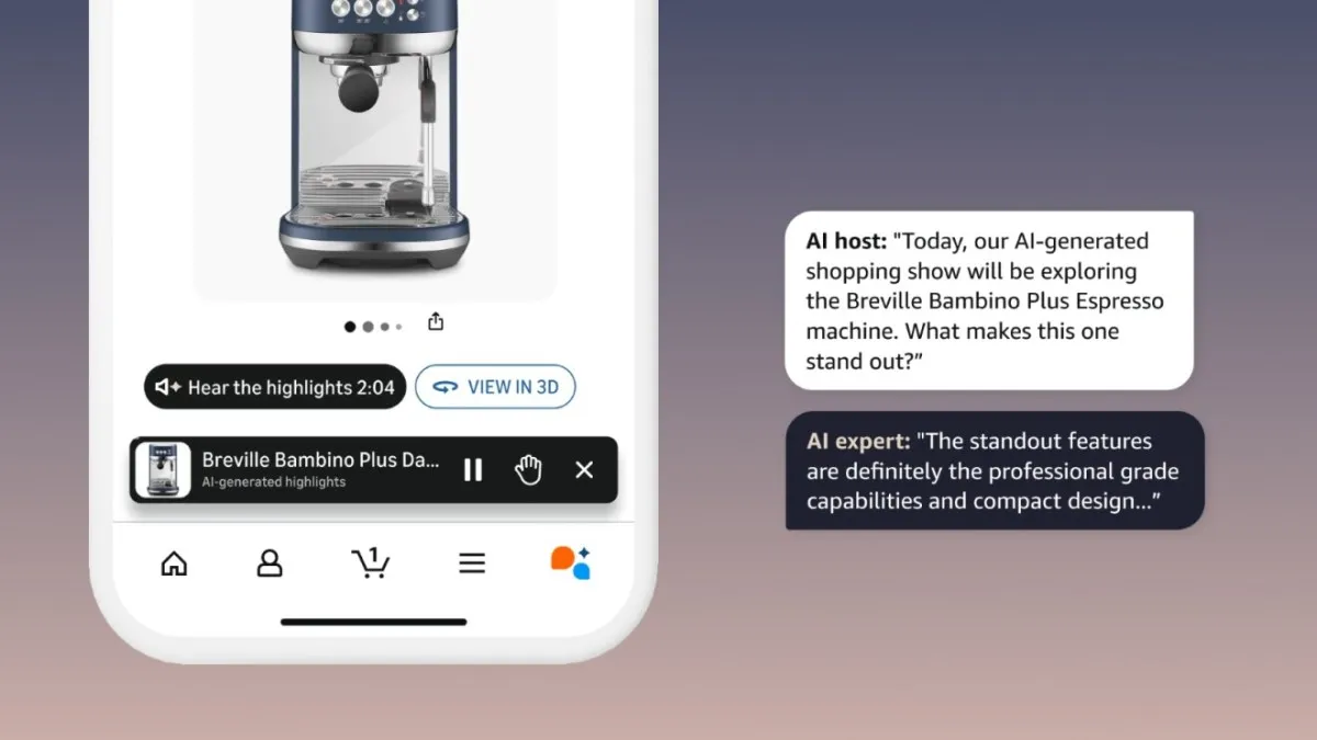 Amazon Launches AI Audio Q&A on Product Pages for Instant Product Answers