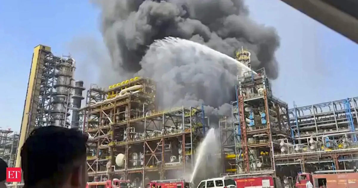 Rajasthan officials meet HPCL chairman after Pachpadra refinery blaze stalls PM inauguration