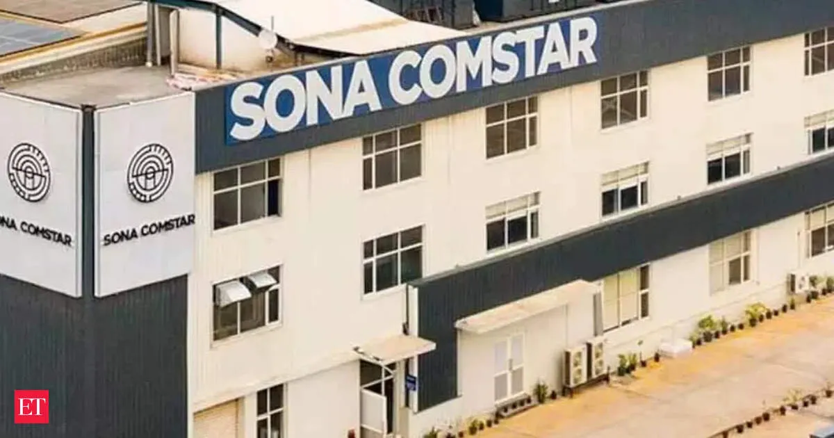 Sona Comstar eyes major acquisitions as EV order book ramps up growth plans