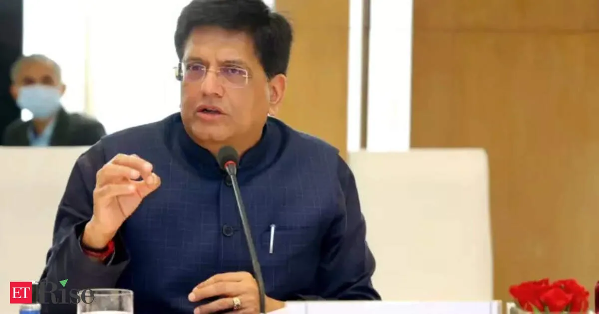 Goyal says all indicators point to India’s growth surge with record GST and exports