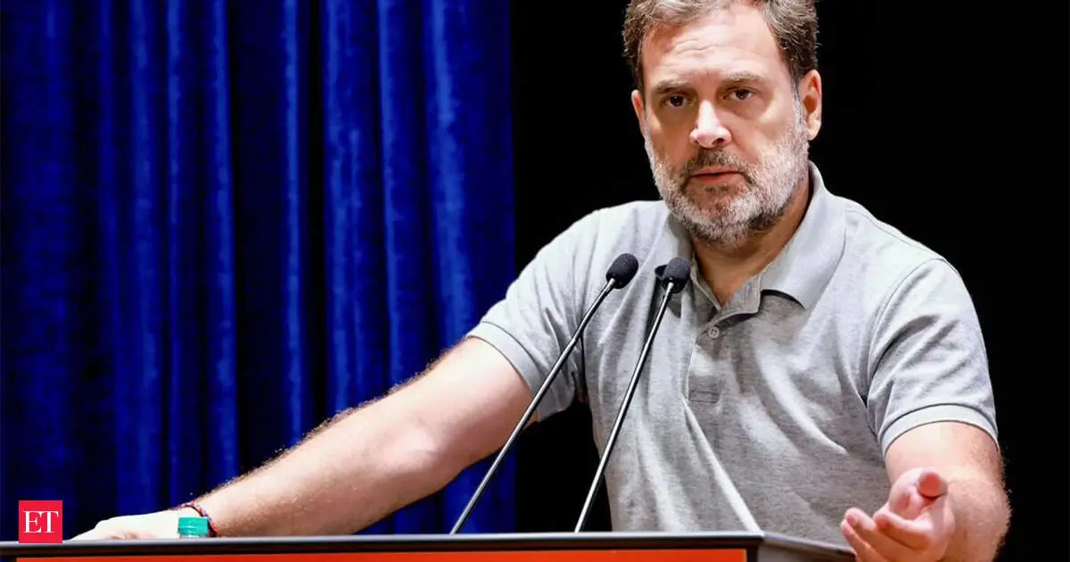 Rahul Gandhi alleges BJP vote theft and infiltration, claims the government is remotely controlled