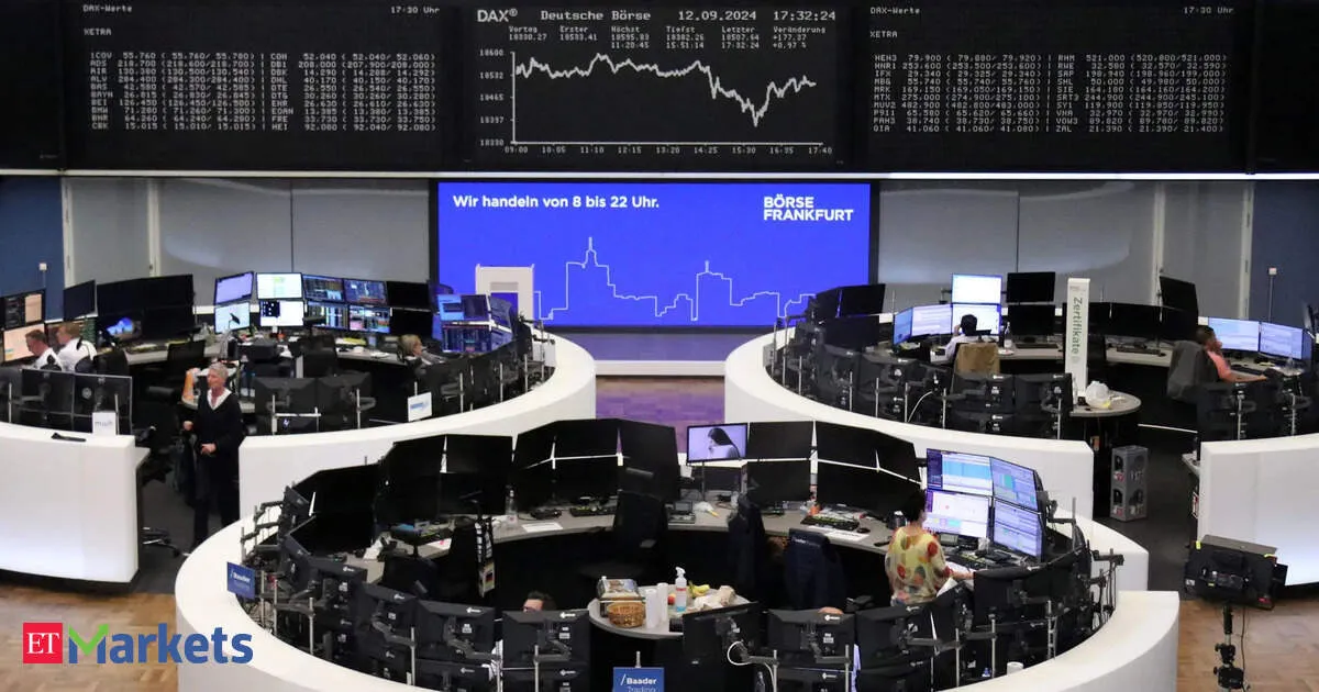European shares barely move as central bank week and stalled US Iran talks loom