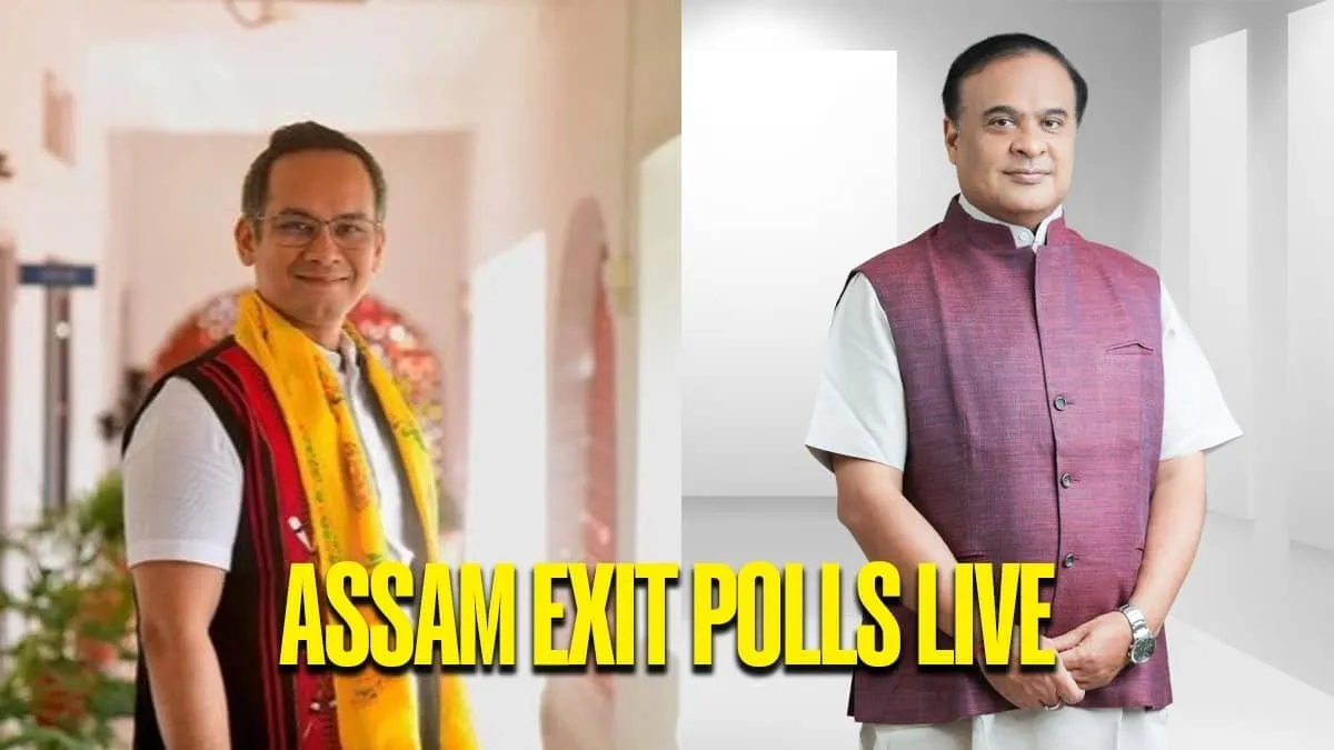 Assam Exit Poll 2026 Live Results Himanta Sarma vs Congress Fight for Next CM