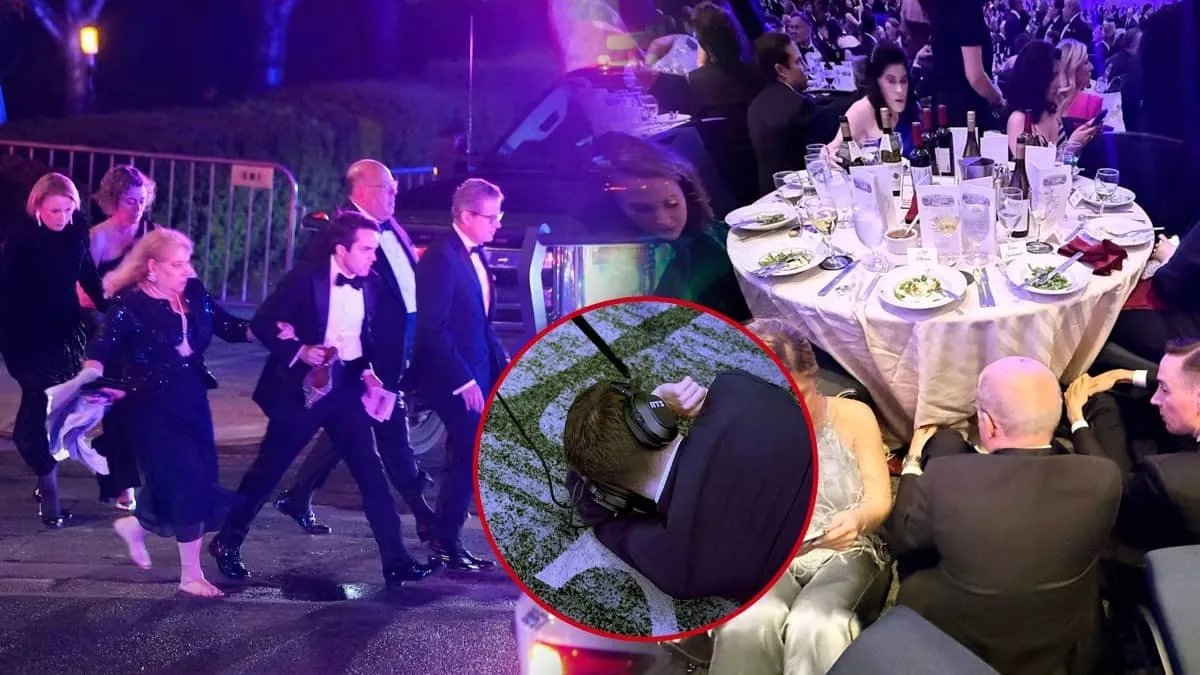 White House Correspondents Dinner Evacuated After Loud Bangs and Gunshots Captured on Viral Video