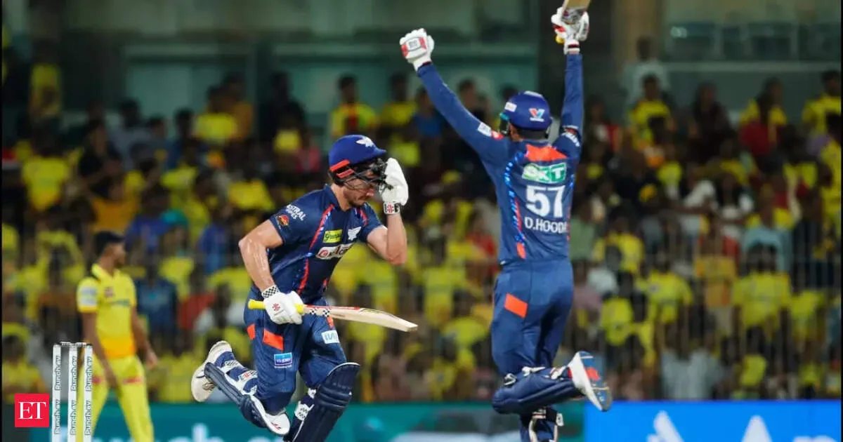 LSG crush CSK by seven wickets as Marsh blasts 90 in IPL thriller