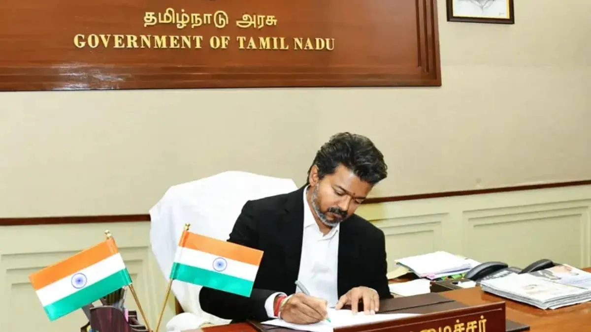 Tamil Nadu CM Vijay Drops VIP Towel Gesture After Young Activist’s Post Sparks Viral Praise