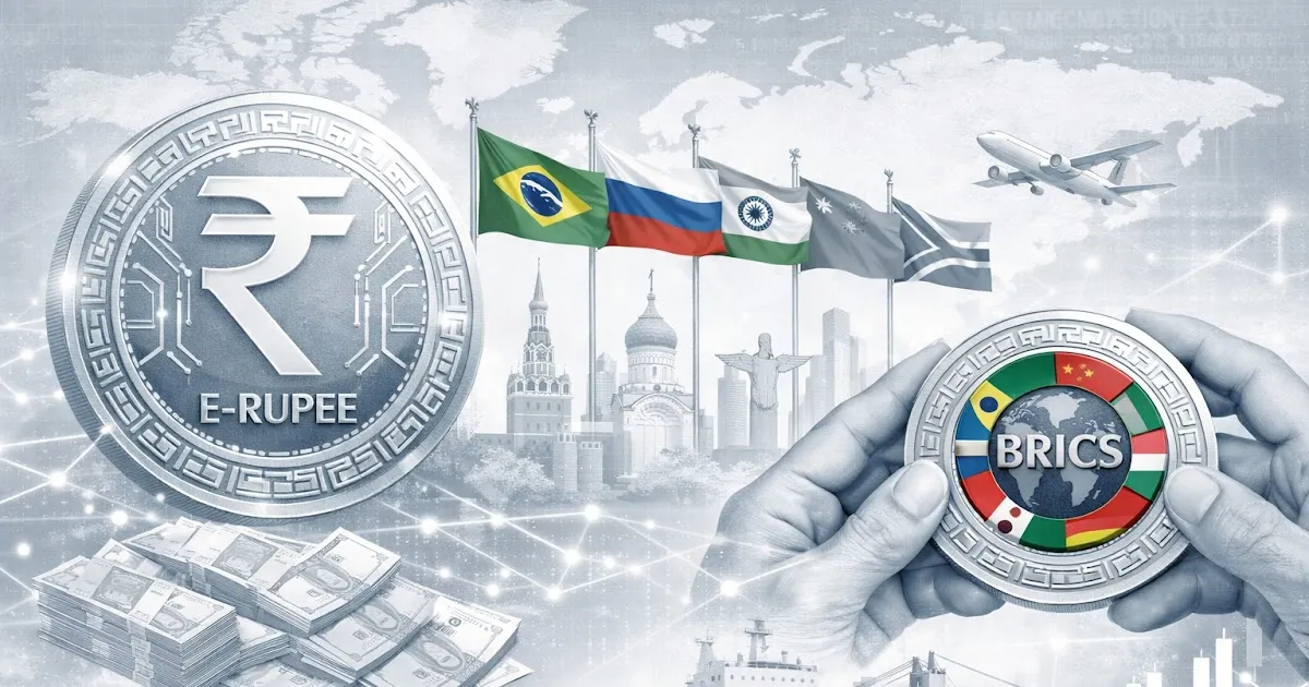 India’s e rupee pilots channel welfare money while RBI readies BRICS digital currency push for 2026 summit