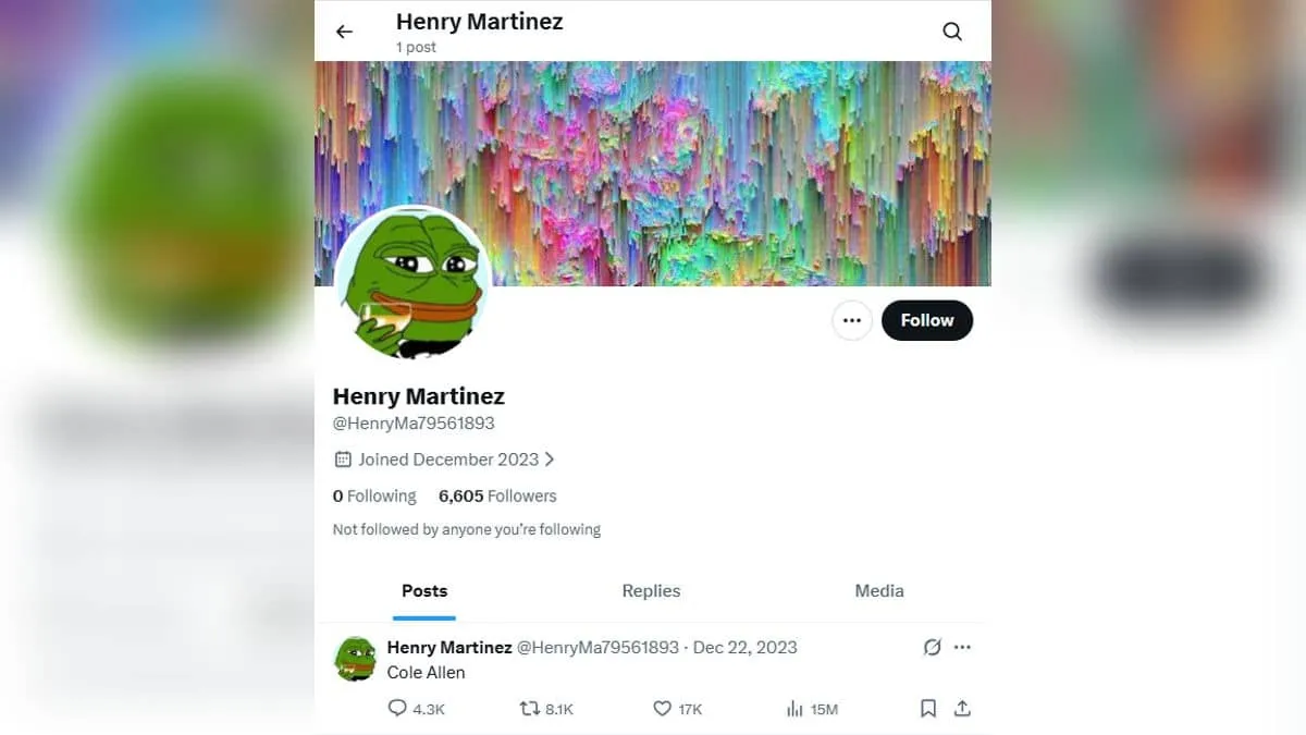 Dormant X account tied to Cole Allen tweet goes viral after WHCA gala shooting