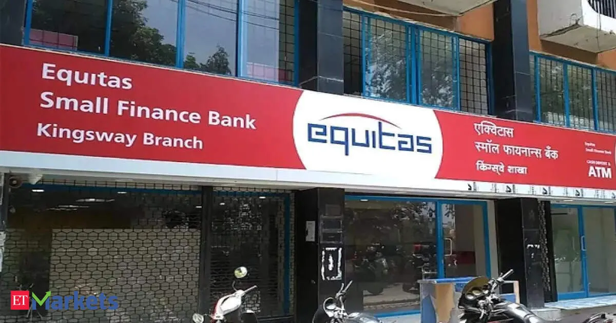 Equitas Small Finance Bank shares jump 7% as Q4 profit rockets five fold to Rs 213 crore