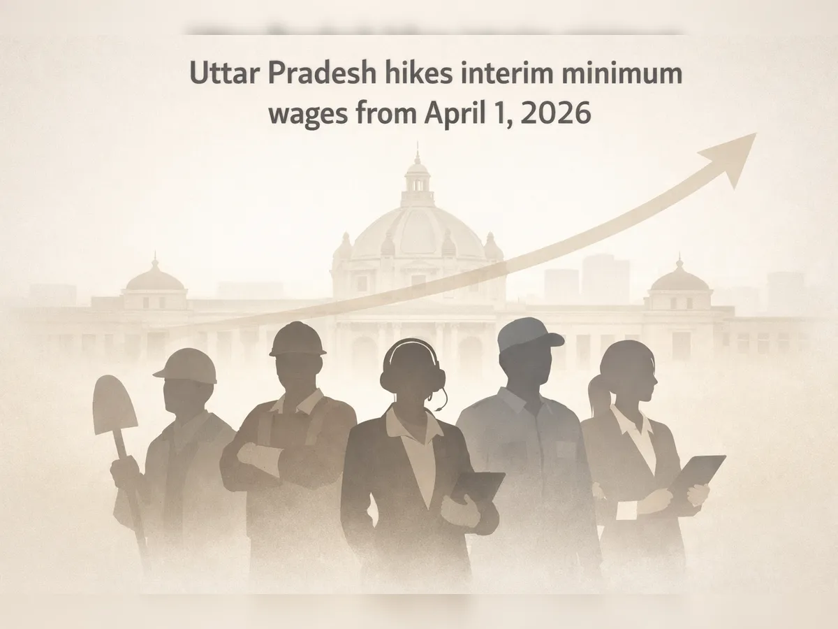 Uttar Pradesh raises interim minimum wages up to 21% from April 1 2026 after Noida protests