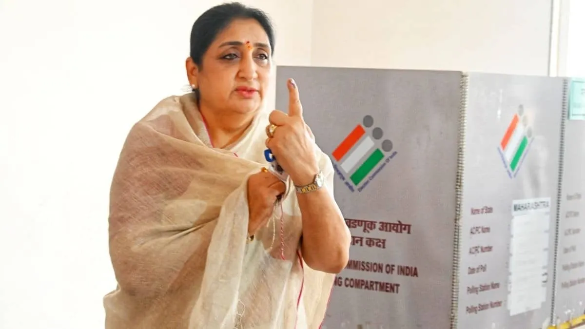 Sunetra Pawar votes in Baramati byelection calling it a tribute to Dada and community support