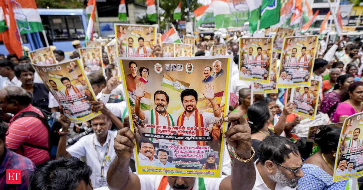Congress accuses BJP DMK of blocking TVK secular government formation in Tamil Nadu