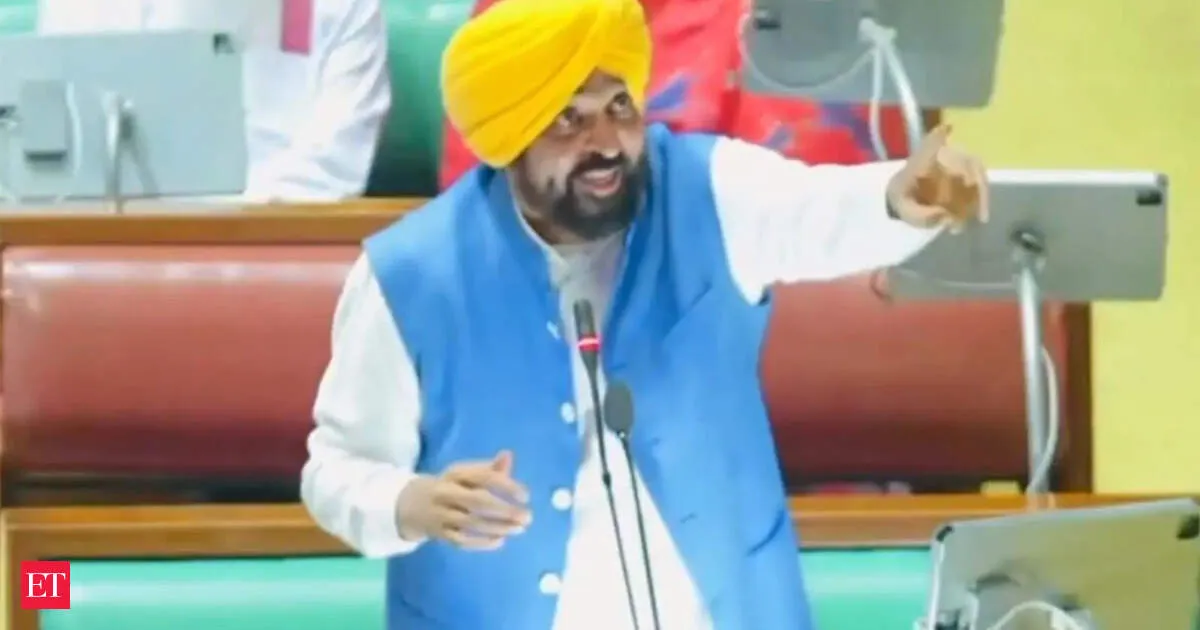 Punjab Assembly erupts as Congress and Akali Dal allege CM Mann was intoxicated