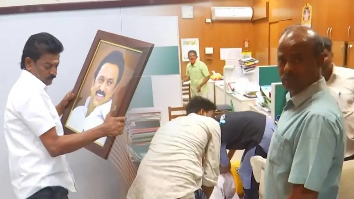 MK Stalin Resigns as Governor Accepts It and DMK Vacates Secretariat After TVK Landslide