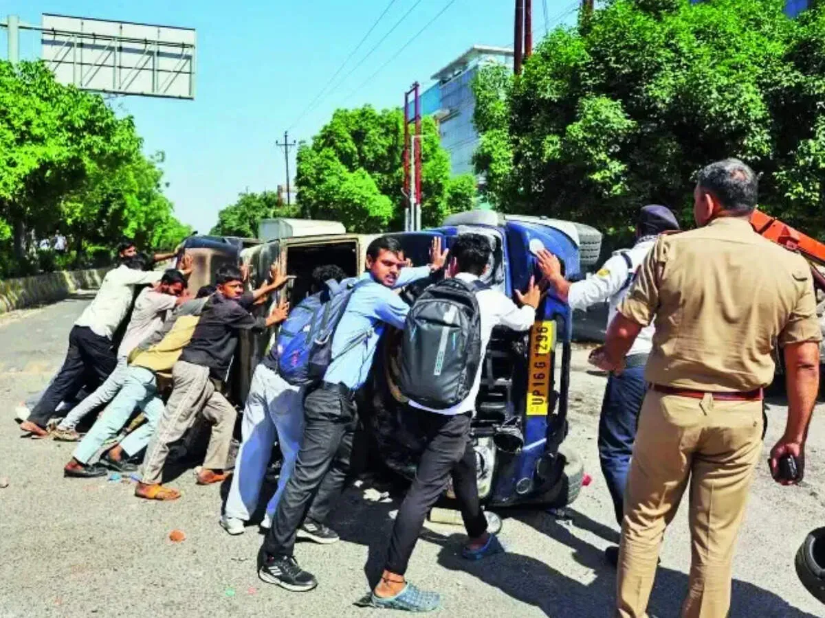 Six years on migrant workers still trapped as protests flare over low wages and unsafe conditions