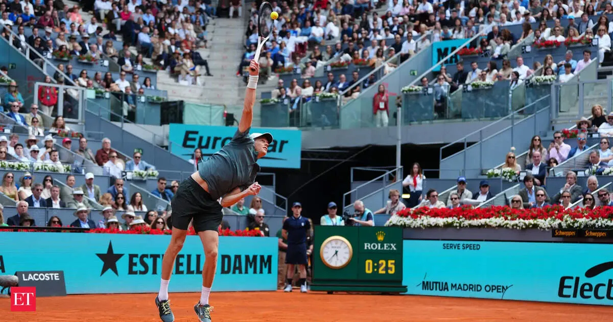 Sinner stuns Zverev to win Madrid Open and extend record fifth straight Masters 1000 title
