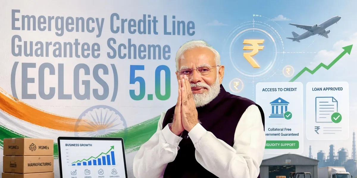 Cabinet Clears ECLGS 5.0 to Pump Rs 2.55 Lakh Crore Credit for MSMEs and Airlines