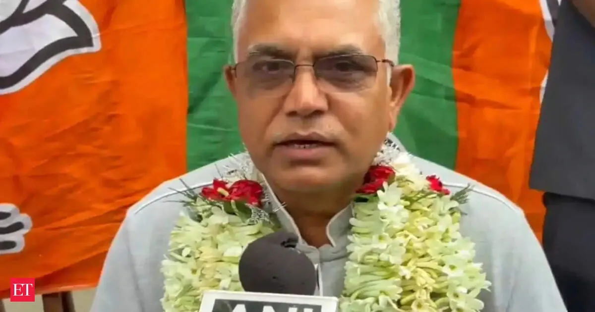 BJP’s Dilip Ghosh wins Kharagpur Sadar as West Bengal power balance shifts fast