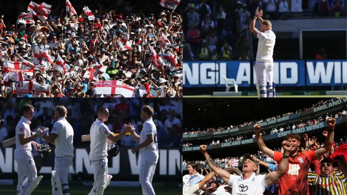 England Break Ashes Drought at MCG After Long Wait and 4 Wicket Win Over Australia