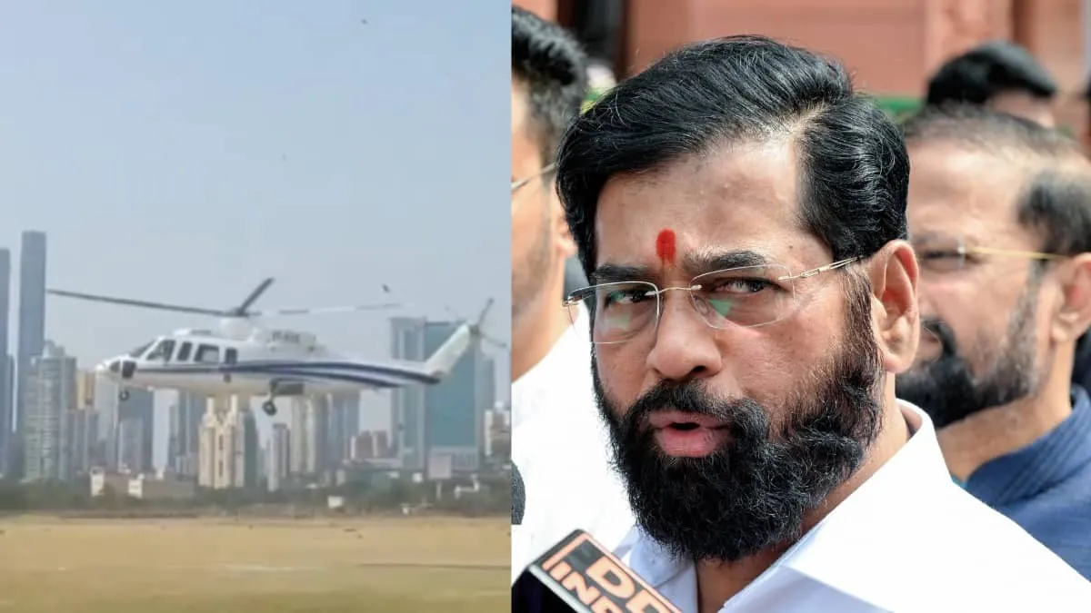 Shinde Helicopter Forced to Turn Back as Dust Storm Hits Near Kalyan