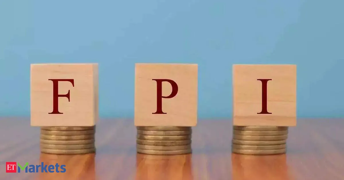FPI selloff in 2026 tops last year as India faces ₹1.8 lakh crore outflows